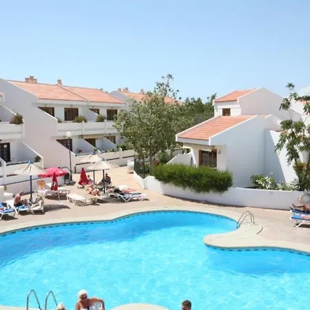 Apartmanhotel Moderno Estudio Con Terraza Y Piscina En Costa Adeje (Tenerife)